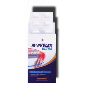 MOVELEX ULTRA WITH BLACKSEED & TURMERIC FOR HEALTHY JOINTS & BONES 30 HARD GELATIN CAPSULES